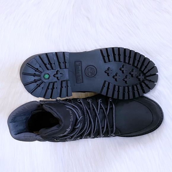 Timberland Women’s Courmayeur Valley Black Waterproof Hiker Boots - Picture 8 of 8